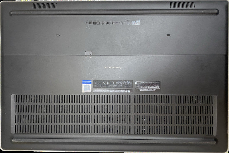 DELL Precision 7730 Workstation i7-8750H Quadro P3200 2GB 64 GB RAM 1TB SSD