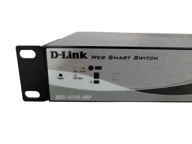 D Link DES 1210 28P Web Smart Switch 28 Port PoE Gigabit Network Switch V C1 !
