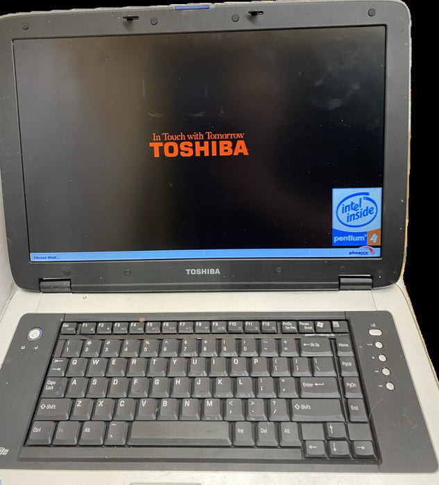 TOSHIBA Satellite P30 Vintage Laptop Intel Pentium 4 1GB RAM No HDD