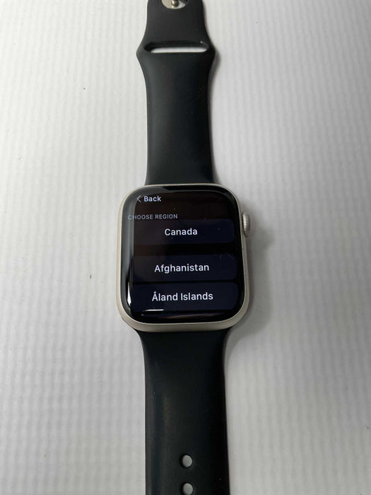 Apple Watch Series 7 45MM Aluminum Ceramic READ  -