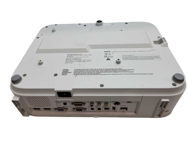 NEC NP-M322W 3200 Lumens DLP Projector (HDMI, VGA, WI-FI, LAN) &