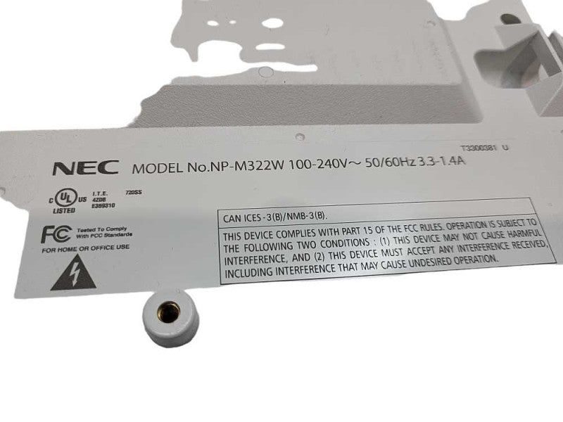 NEC NP-M322W 3200 Lumens DLP Projector (HDMI, VGA, WI-FI, LAN) &