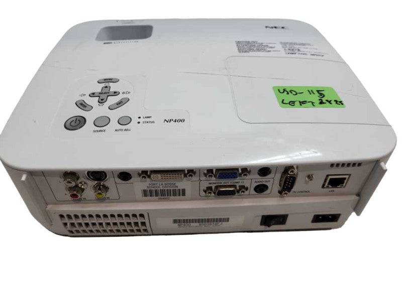 NEC NP400 Projector -USED & Tested - Working &