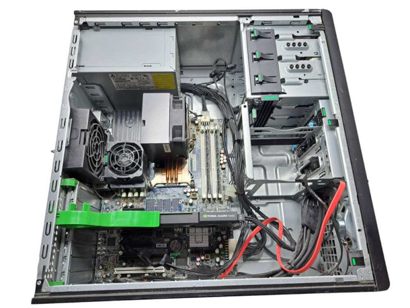 HP Z420 Workstation Xeon E5-1650 @ 3.20GHz 32GB Ram Quadro K4000 GPU )