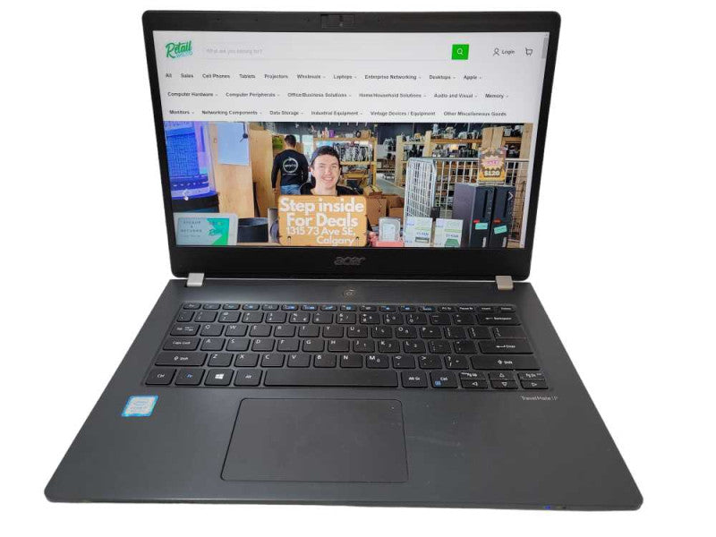 Acer TravelMate P214 i5-8250U, 12GB DDR4, 512GB m.2 *Read Q