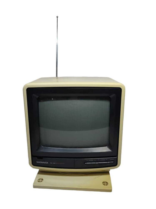 Vintage Gaming CRT - Magnavox Perfect View Swivel AC/DC 9\\" TV (1989) %