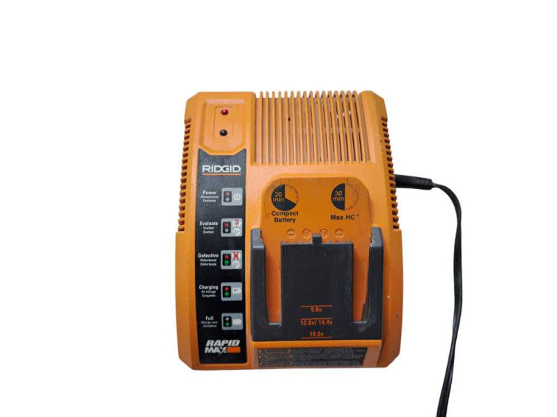 RIDGID 18V Battery Charger | Model:G0706 | Tested | )