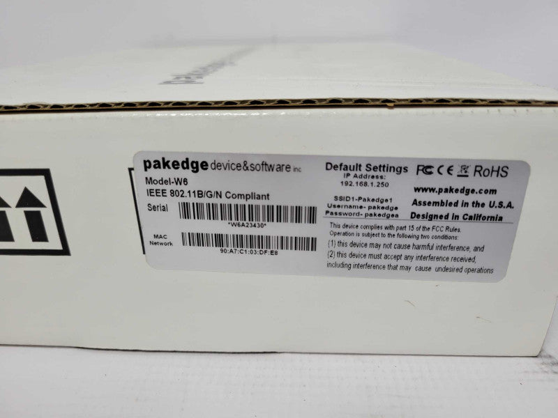 New Pakedge Device & Software W6 Enterprise Wireless N Access Point _