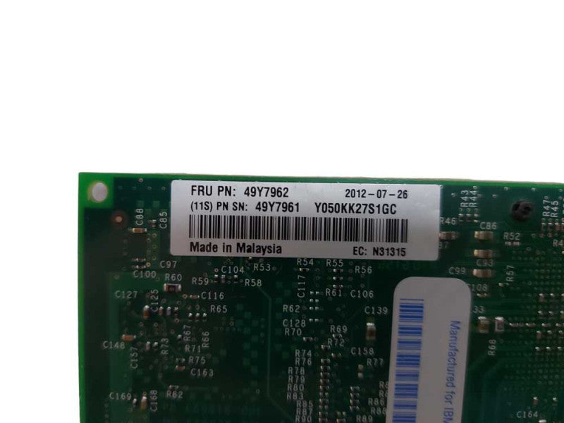 49Y7962 IBM Intel X520-DA2 Dual Port 10GBE SFP+ Server Network Adapter Card #
