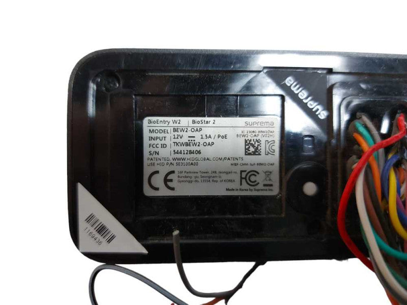 Suprema BioEntry W2 BEW2-OAP Biometric IP Fingerprint Device,  #