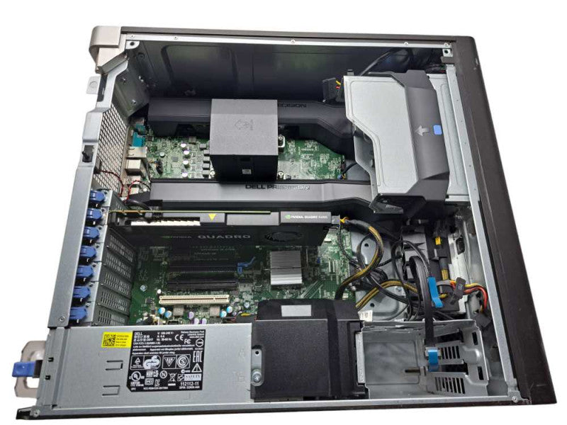 Dell Precision T3610 Xeon E5-1650 v2 @ 3.50GHz 64GB Ram QUADRO K4000 685W PSU )