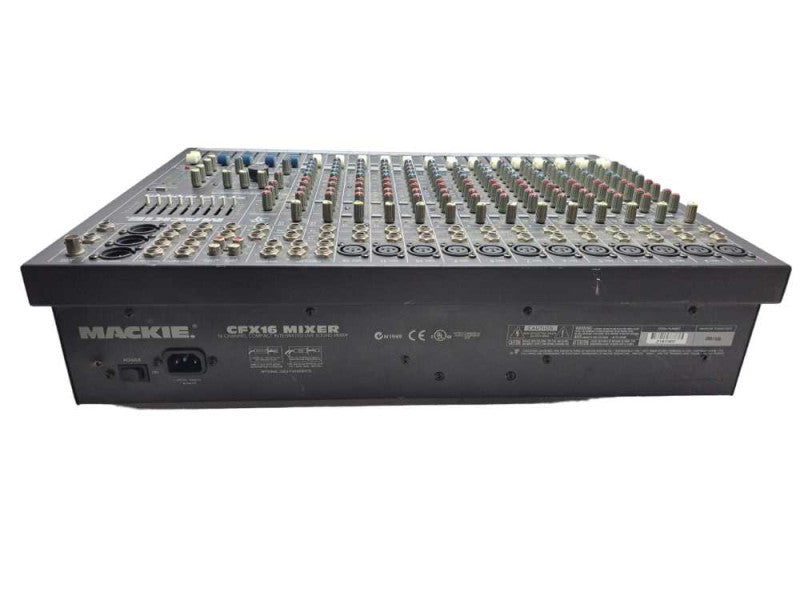 Mackie CFX16 16-Channel Compact Integrated Live Mic / Line Mixer Console )