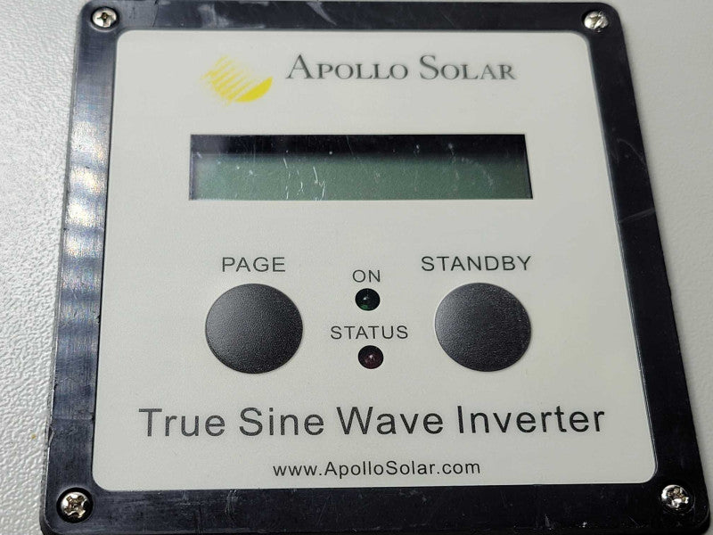 Apollo Solar TSW3224 True Sine Wave Inverter/Charger, READ _
