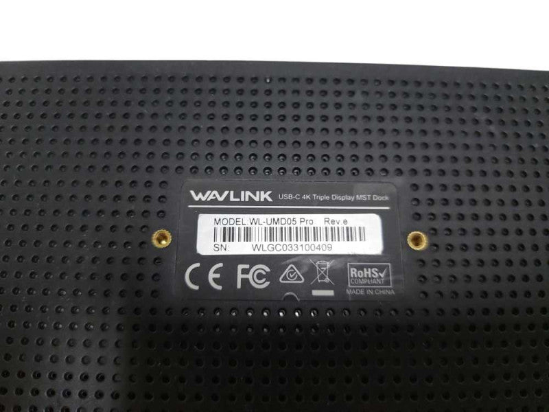Wavlink wl-umd05 pro USB-C 4K Tripple Display MST Docking Station #