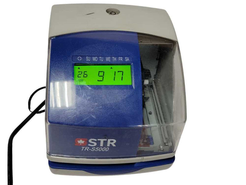 STR TR-S5000 Time and Date Stamp, READ _