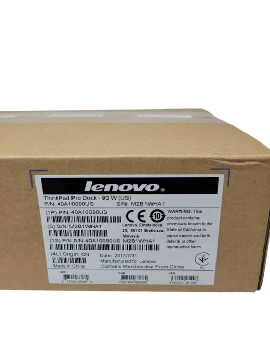 Lenovo 40A10090US ThinkPad Pro Dock Docking Station 90W 450 T460 T470s T470 Q%