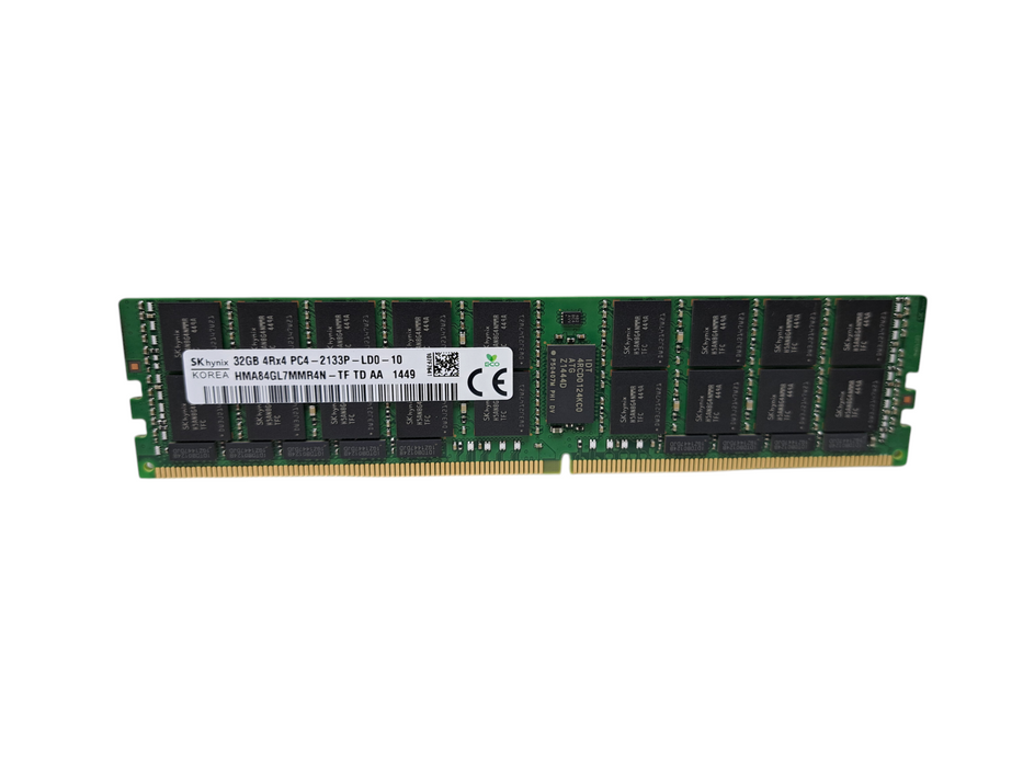 SK Hynix 32GB 4Rx4 PC4-2133P-LD0 | DDR4 Server Memory HMA84GL7MMR4N-TF Q)