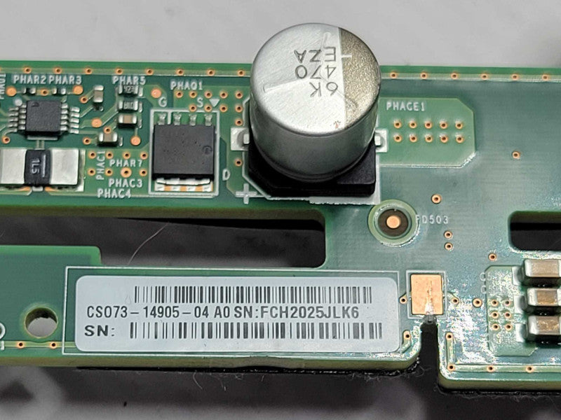 Cisco UCS C220 M4 SFF Hard/SAS Drive Backplane Board CS073-14905-04 _