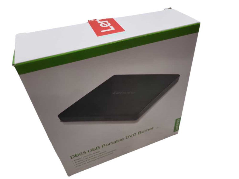 NEW Lenovo - DB65 - USB Portable DVD Burner &