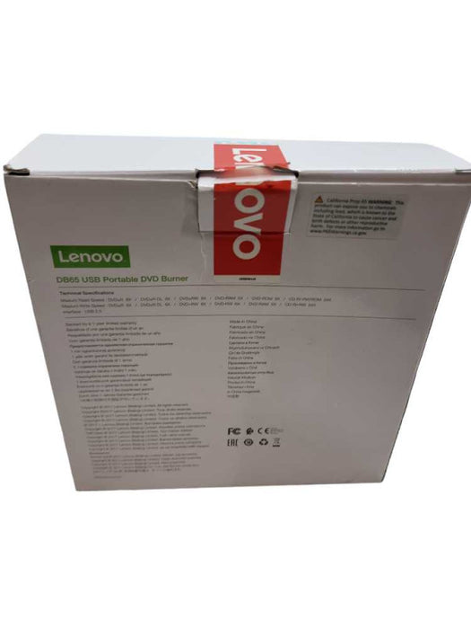 NEW Lenovo - DB65 - USB Portable DVD Burner &