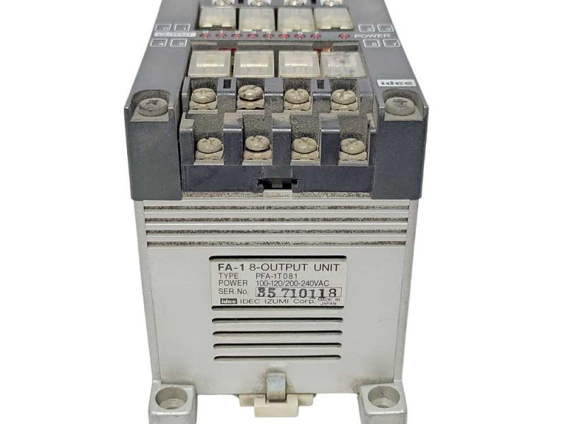 iDEC FA-1 8-Output Unit PFA-1T081 Base Unit, READ _