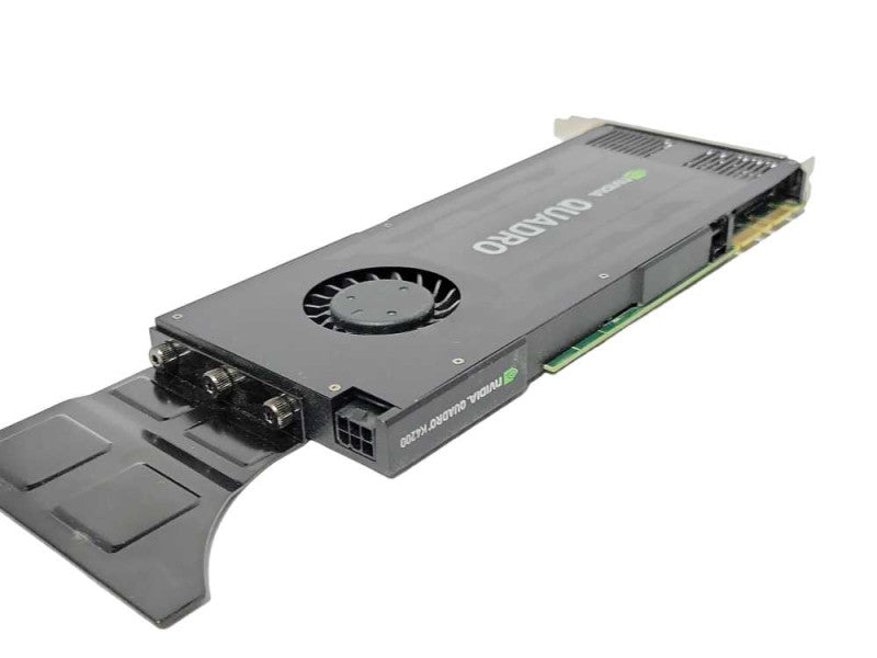 NVIDIA Quadro K4200 4GB GDDR5 Graphics Card - DVI, DisplayPort + bracket _