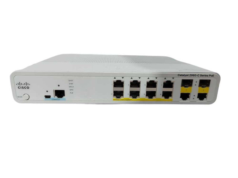Cisco Catalyst 2960-C Series PoE WS-C2960C-8PC-L - Factory Reset Q#