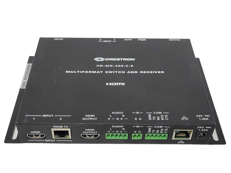 Crestron HD-MD-400-C-E Multiformat Switch and Receiver, READ _
