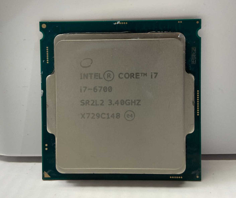 Intel Core i7-6700 @3.40GHz CPU  -