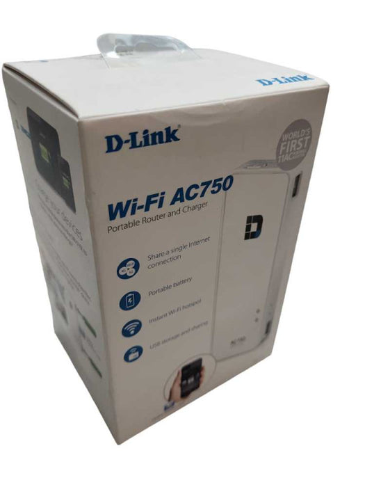 D-Link DIR-510L Wi Fi AC750 Portable Router and Charger &