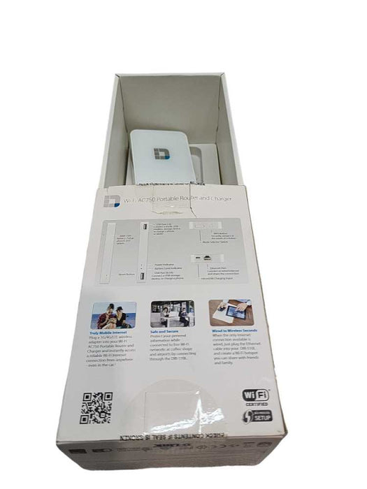 D-Link DIR-510L Wi Fi AC750 Portable Router and Charger &