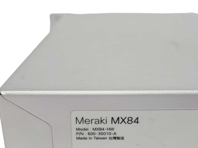 Cisco Meraki MX84 Cloud-Managed SD-WAN Security Appliance Firewall UNCLAIMED _