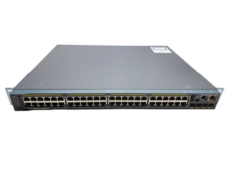 Cisco WS-C2960S-F48FPS-L 48 Port 10/100 740W PoE+ Switch )