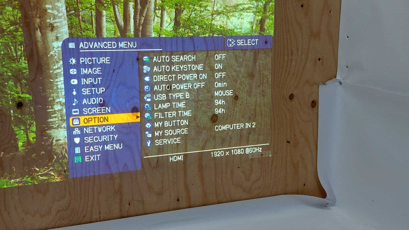 Dukane ImagePro 8755N XGA Conference Room Projector - 94 hours #