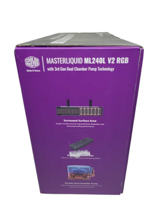Cooler Master MasterLiquid ML240L v2 RGB Liquid Cooling %