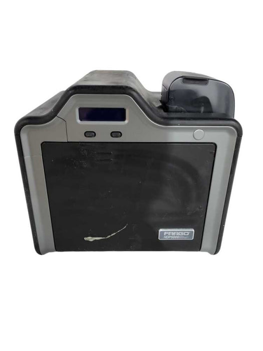 Fargo HDP5000 B1420614 Dual Side ID Card Printer and Laminator Card Count !