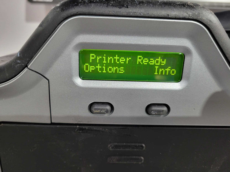 Fargo HDP5000 B1420614 Dual Side ID Card Printer and Laminator Card Count !