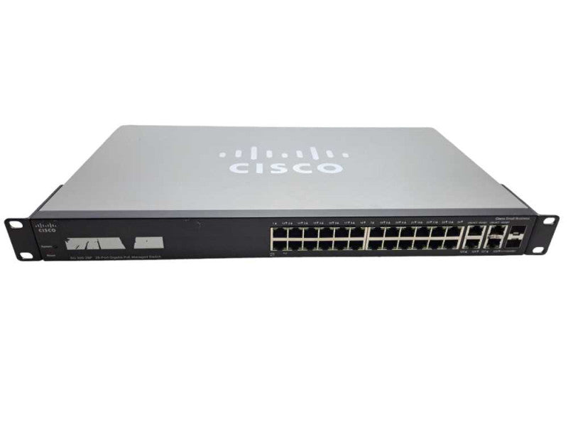 Cisco SG300-28P 28-Port Gigabit PoE Managed Switch )