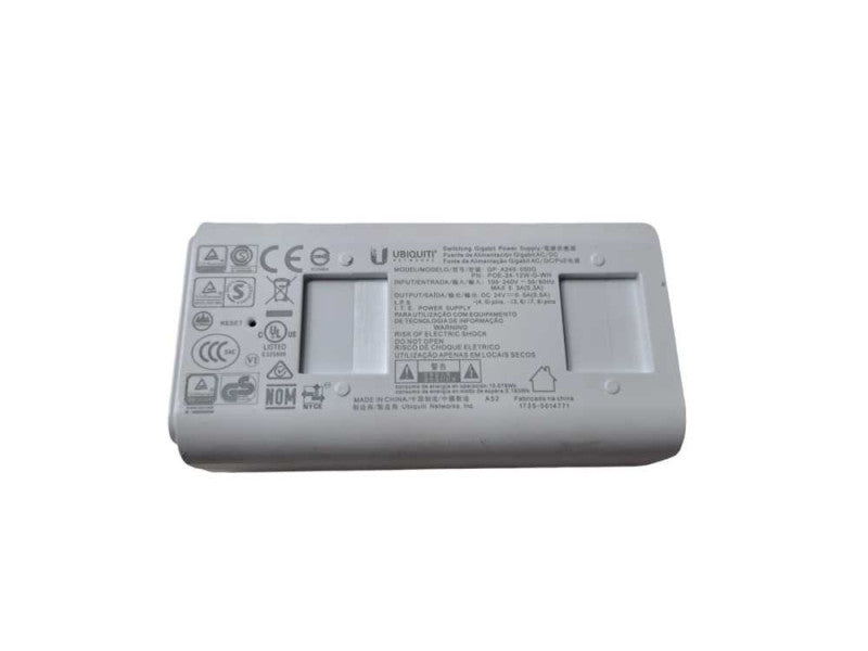Ubiquiti Networks PoE Injector, 24VDC 12W Gigabit (POE-24-12W-G-WH) )