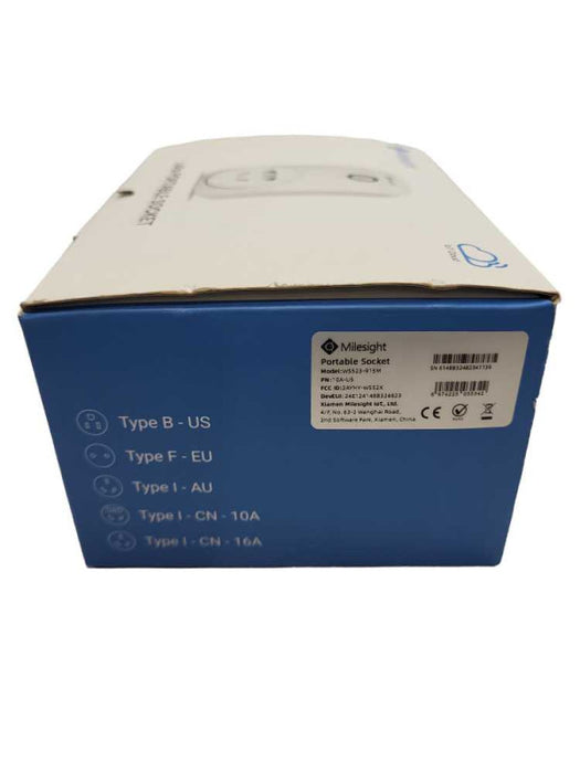 Milesight  WS523 LoRaWAN Smart Portable Socket &