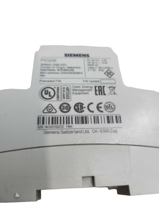 Siemens PXG3.M S55842-Z106-A101 BACnet router &
