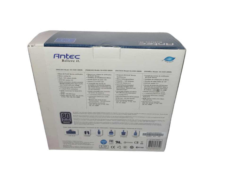 Antec Earthwatts 430W PSU NEW %