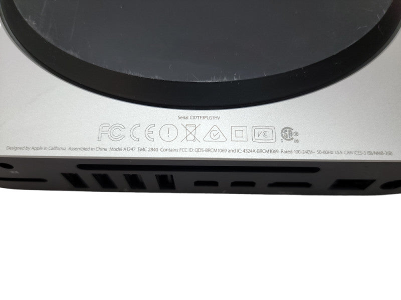 Apple Mac Mini 2014 Core i5-4260U @ 1.4GHz 4GB DDR3 500GB HDD (