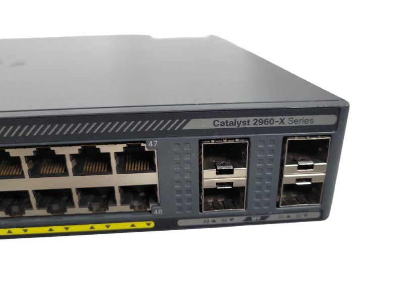Cisco Catalyst WS-C2960X-48LPS-L 48-Port PoE+ Gigabit Switch !
