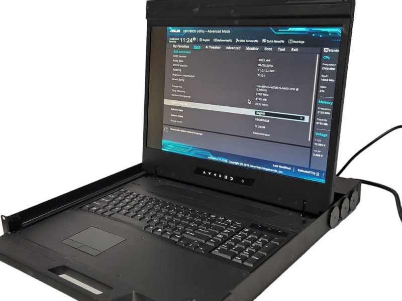 19\\" LCD KVM Console LCD1U19-12-n Monitor _