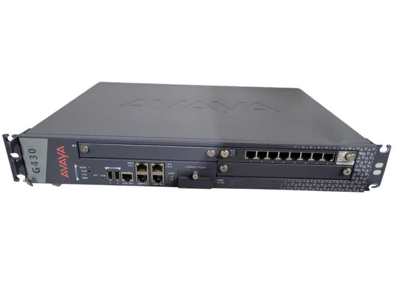 Avaya G430 700476393 Media Gateway w/ MM711 Module !
