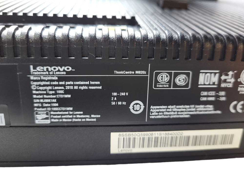 Lenovo ThinkCentre m820z 21.5\\" i3-8100 8GB DDR4 1TB HDD $