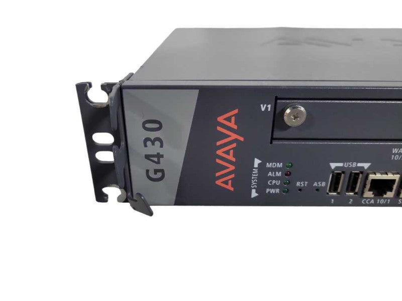 Avaya G430 700476393 Media Gateway w/ MM711 Module !