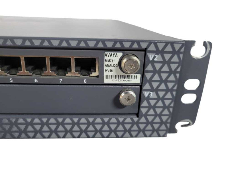 Avaya G430 700476393 Media Gateway w/ MM711 Module !