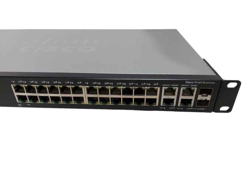 Cisco 28x port Gigabit PoE Managed Switch SG300-28P #